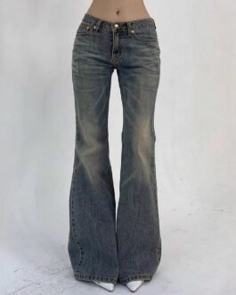 New-style Vintage Distressed Washed Denim Jeans That Flatter Your