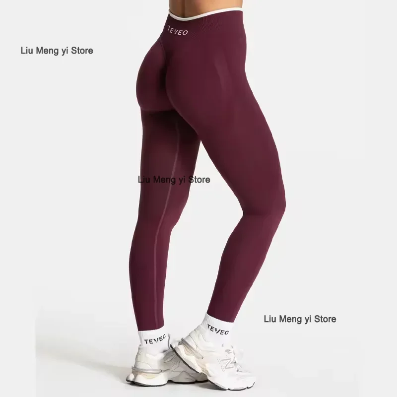 teveo taille haute sans couture scrunch leggings pour femmes pantalons de yoga hanche levage course exercice gymnase ignite sculpt série teveo taille haute sans couture scrunch leggings pour femmes pantalons de yoga hanche levage course exercice gymnase ignite sculpt série