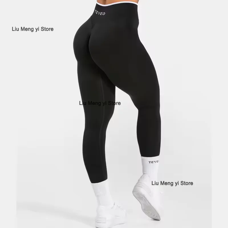 teveo taille haute sans couture scrunch leggings pour femmes pantalons de yoga hanche levage course exercice gymnase ignite sculpt série teveo taille haute sans couture scrunch leggings pour femmes pantalons de yoga hanche levage course exercice gymnase ignite sculpt série