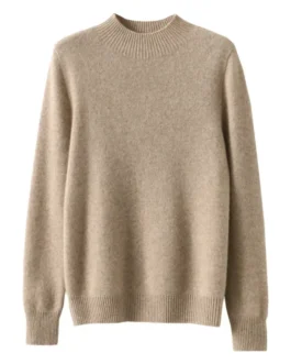 Pull manches longues col montant Ultradoux