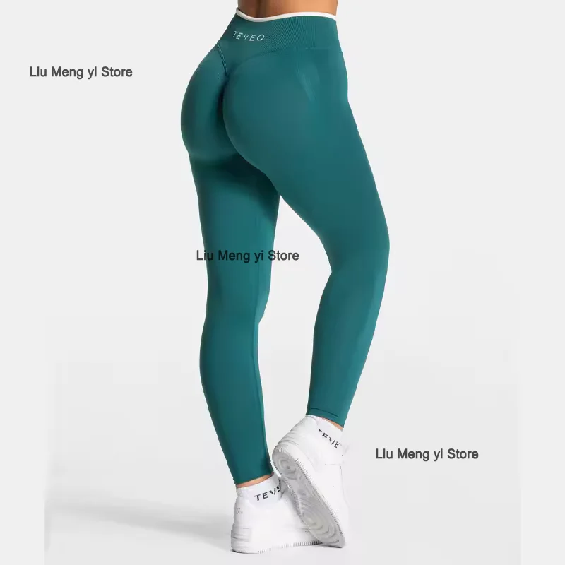 teveo taille haute sans couture scrunch leggings pour femmes pantalons de yoga hanche levage course exercice gymnase ignite sculpt série teveo taille haute sans couture scrunch leggings pour femmes pantalons de yoga hanche levage course exercice gymnase ignite sculpt série